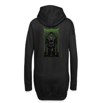 Gothic Angel Dark Paradise Metal - Hoodie Dress - black - Back