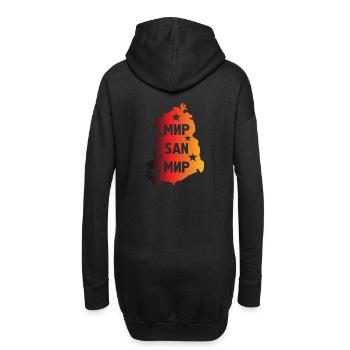 Mir San Mir (GDR-Edition) - Hoodie-Kleid - Schwarz - Hinten