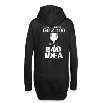 Cutting machine operator lathe cutter CNC machine - Hoodie Dress - black - Back