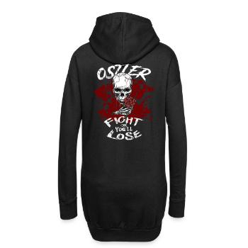 Ostdeutschland - Hoodie-Kleid - Schwarz - Hinten
