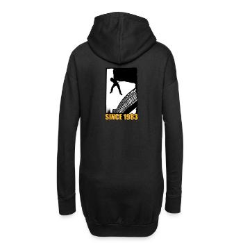 Montez Cologne Hohenzollern pont - Sweat-shirt à capuche long Femme - noir - Dos