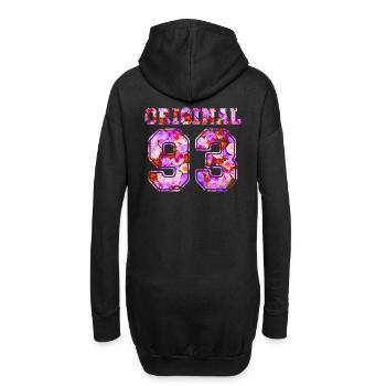 1993 - Birthday Present Bday - Hoodie-Kleid - Schwarz - Hinten