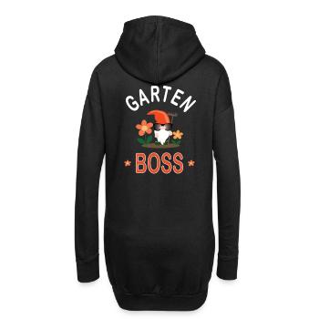 Garten Boss-Spruch Gärtner Hobbygärtner Pflanzen - Hoodie-Kleid - Schwarz - Hinten