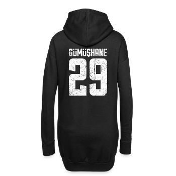 Gümüshane 29 Türkei Turkiye Geschenk Urlaub TR - Hoodie-Kleid - Schwarz - Hinten