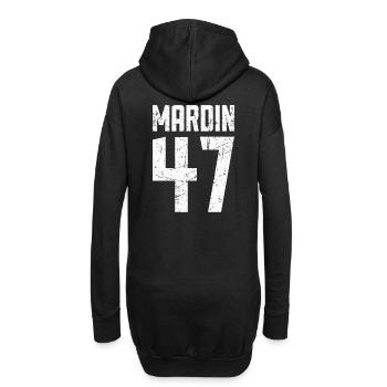 Mardin 47 Türkei Turkiye Geschenk Urlaub TR Türk - Hoodie-Kleid - Schwarz - Hinten