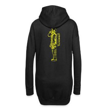 Atemschutzgeräteträger FOUR 1 - yellow - Hoodie-Kleid - Schwarz - Hinten
