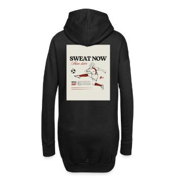 Sweat Now Shine Later Women Soccer T-Shirt Footbal - Sweat-shirt à capuche long Femme - noir - Dos