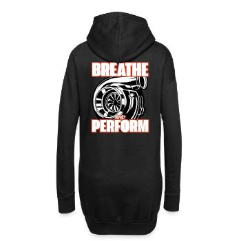 Turbocharger - Hoodie-Kleid - Schwarz - Hinten