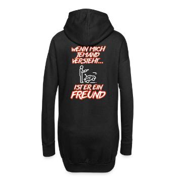 RC Auto Freund - Hoodie-Kleid - Schwarz - Hinten