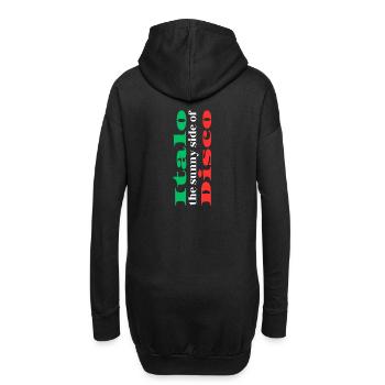 T-shirt disco Sunny Italo - Sweat-shirt à capuche long Femme - noir - Dos