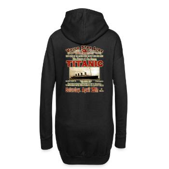 TITANISCHE VINTAGE-KREATION Louis RUNEMBERG © Adagp - Hoodie-Kleid - Schwarz - Hinten