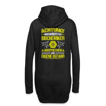 Biochemiker Biochimie Biochimie Biochimiste - Sweat-shirt à capuche long Femme - noir - Dos