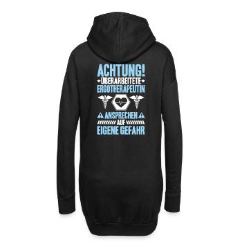 Ergotherapeut Ergotherapie Occupational Therapist - Hoodie-Kleid - Schwarz - Hinten