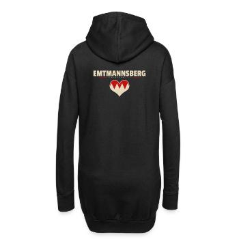 Emtmannsberg Dorf Gemeinde Stadt Bayreuth - Hoodie-Kleid - Schwarz - Hinten