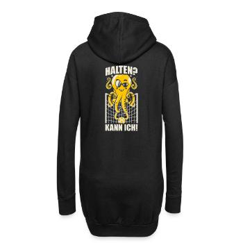 Halten? Kann ich! Handballtorwart Handball Torwart - Hoodie-Kleid - Schwarz - Hinten