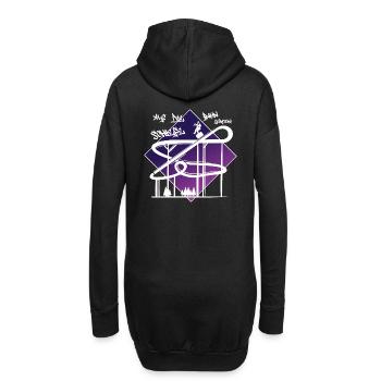 Se tromper de route - Sweat-shirt à capuche long Femme - noir - Dos
