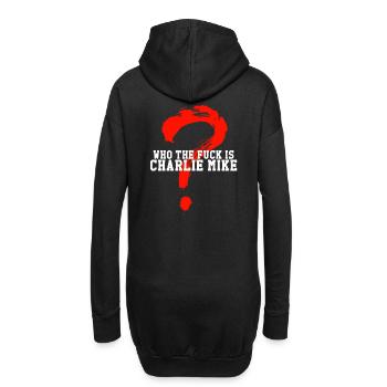 IPSC Charlie Mike - Sweat-shirt à capuche long Femme - noir - Dos