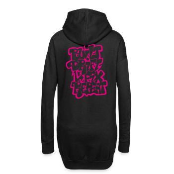 Built Drift Fix Repeat 03 - Hoodie Dress - black - Back