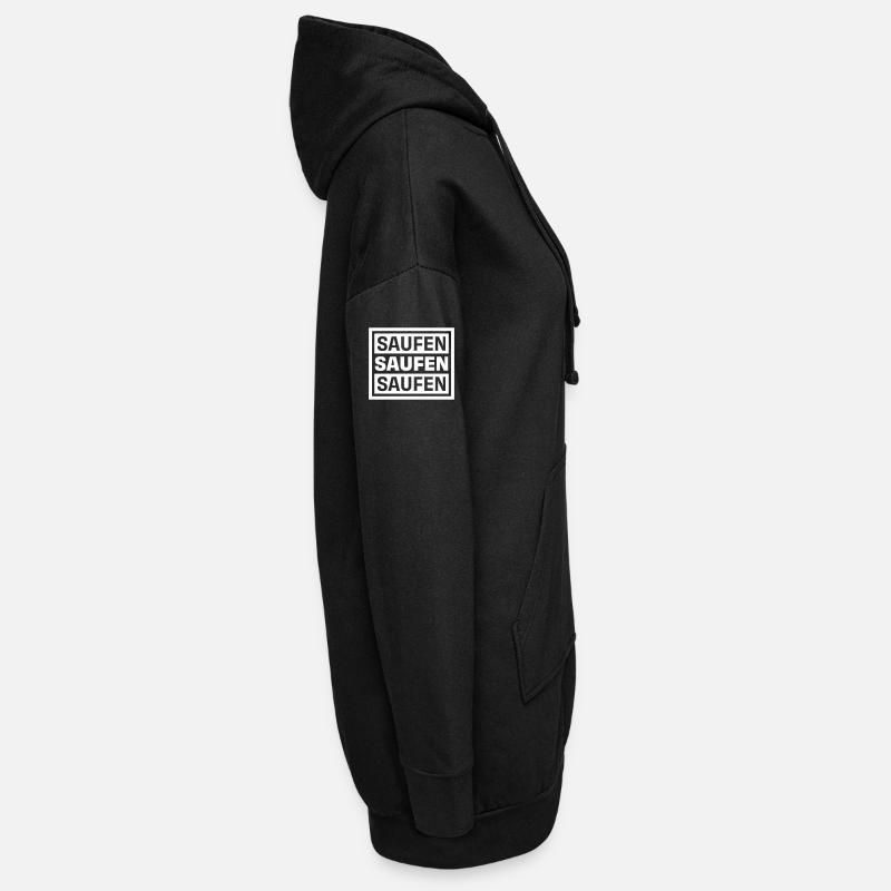 Saufen Saufen Saufen Hoodie-Kleid