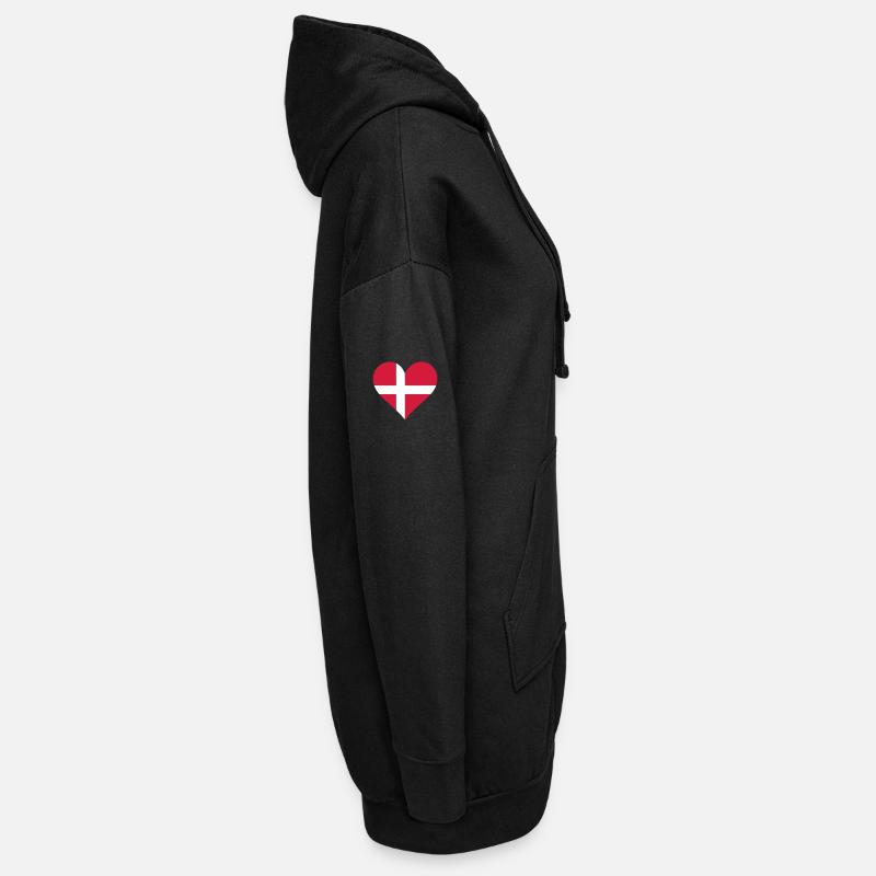 A heart for Denmark Hoodie Dress
