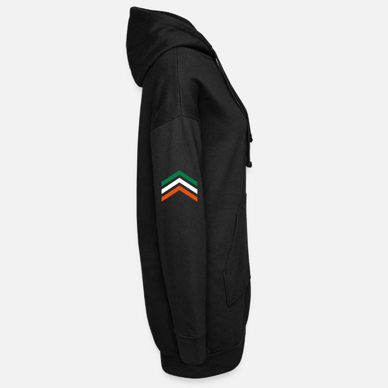 Irlande Sweat-shirt à capuche long Femme