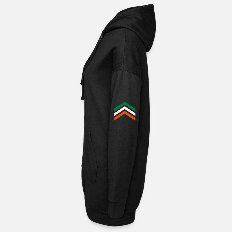 Irlande Sweat-shirt à capuche long Femme