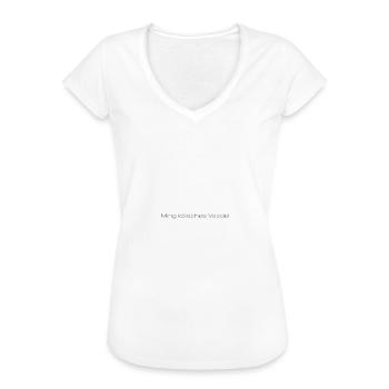Nippes Ming Kölsches Veedel Heimat Köln Viertel - Frauen Vintage T-Shirt - Weiß - Vorne