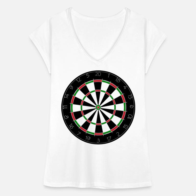 Jeu de fléchettes, fléchettes, fléchettes, fléchettes, fléchettes # T-shirt vintage Femme