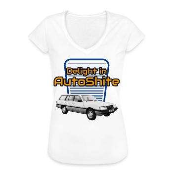 Lonsdale 2.6 Estate Freude an AutoShite - Frauen Vintage T-Shirt - Weiß - Vorne