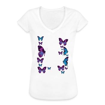 Christian Bible Verse Quote - Frauen Vintage T-Shirt - Weiß - Vorne