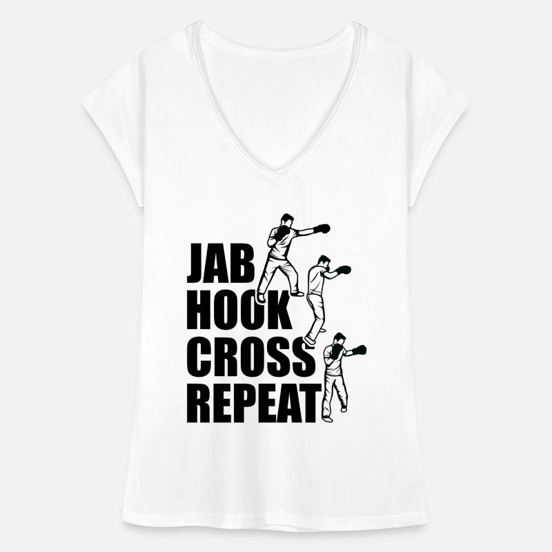 Boxing techniques Women's Vintage T-Shirt