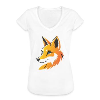 Discofox tanzen Tänzer Tänzerin 80er Disco - Frauen Vintage T-Shirt - Weiß - Vorne