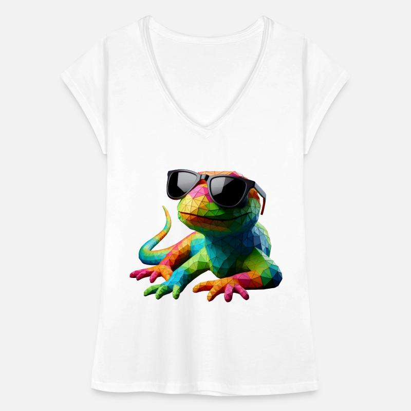 LIZARD cool multicolor Women's Vintage T-Shirt