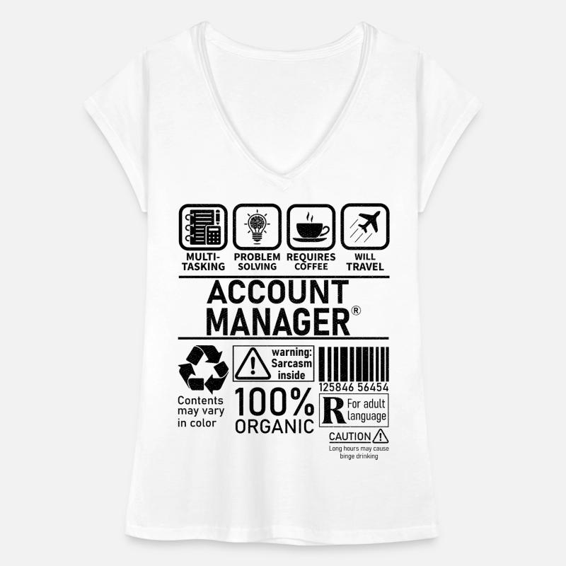 Gestionnaire de compte Résolution de problèmes multitâches T-shirt vintage Femme