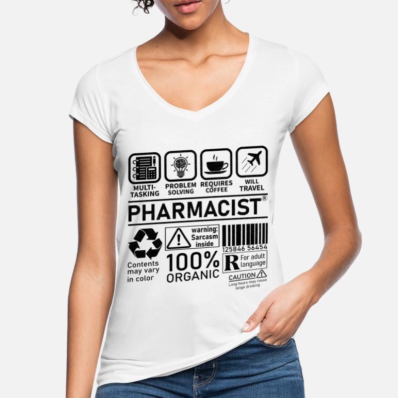Pharmacist multi tasking problem solving Frauen Vintage T-Shirt
