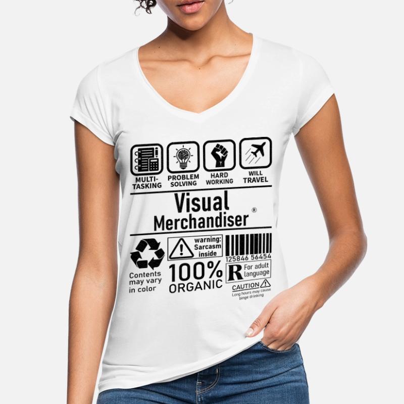 Visual Merchandiser multi tasking problem solving Frauen Vintage T-Shirt