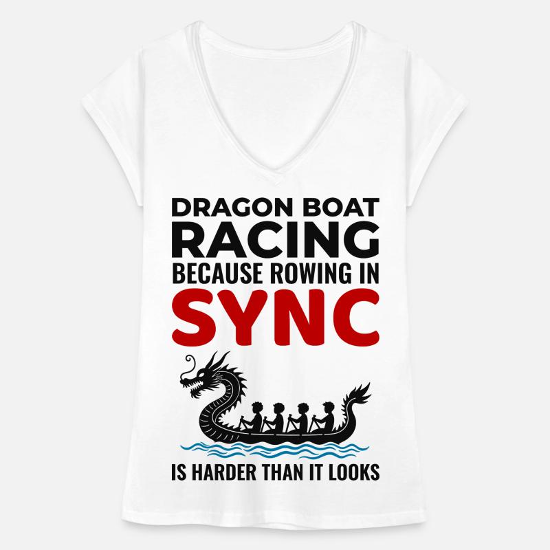 Synchronized Paddling Unity  Women's Vintage T-Shirt