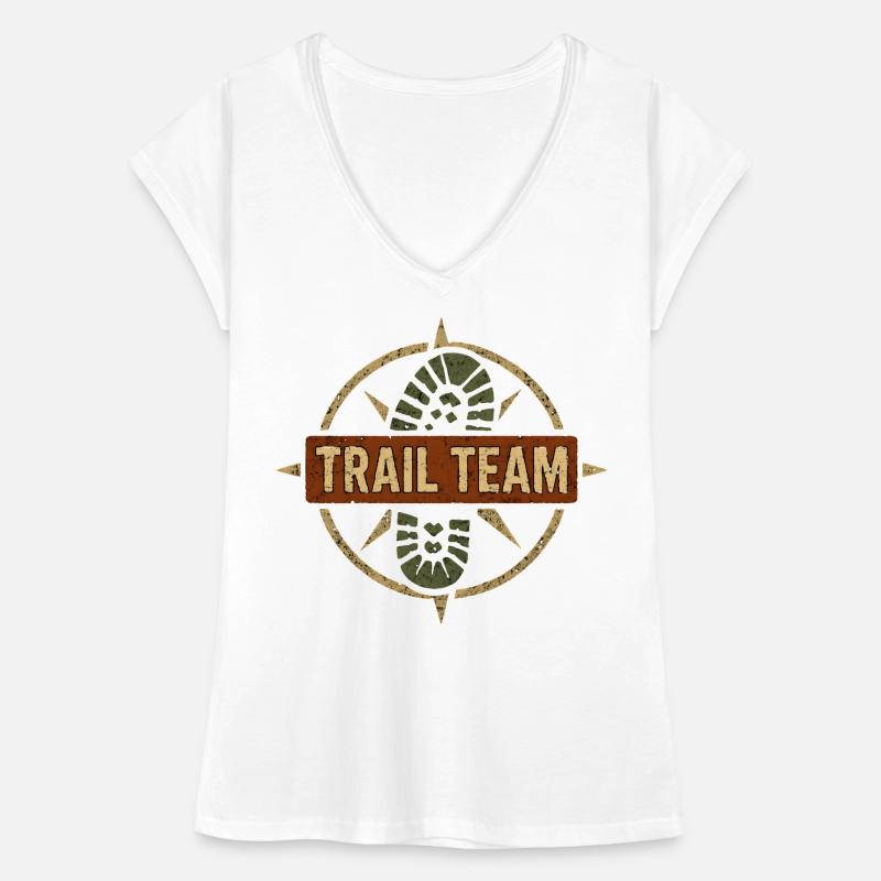 Trail Team Kompass Frauen Vintage T-Shirt