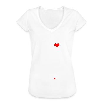 Schwangerschaft Röntgen Rippen Skelett Baby Kind - Frauen Vintage T-Shirt - Weiß - Vorne