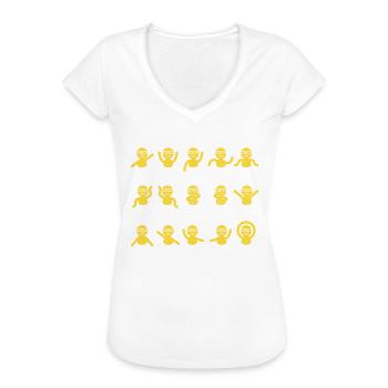 Mathematik Mathematiker Mathelehrer Funktionen - Frauen Vintage T-Shirt - Weiß - Vorne