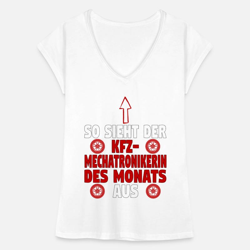 Kfz Mechatronikerinin Mama Mutter Auto Schrauber Frauen Vintage T-Shirt