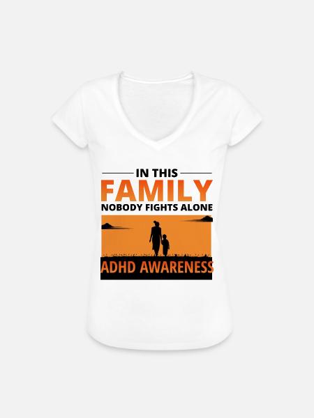 ADHS-Bewusstsein - Frauen Vintage T-Shirt - Weiß
