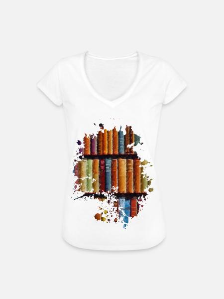 Bücher - Frauen Vintage T-Shirt -