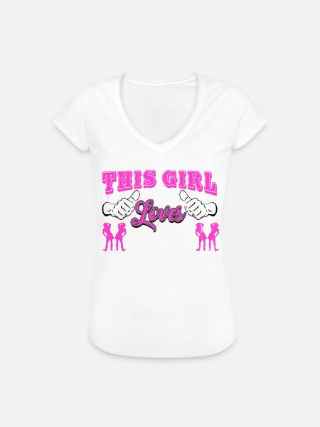 Linedance, Line dancing Linedancer - Frauen Vintage T-Shirt - Weiß