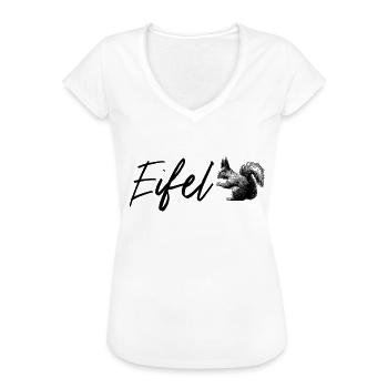 Eifel Eichhörnchen Natur - Frauen Vintage T-Shirt - Weiß - Vorne - Danielle (179cm)