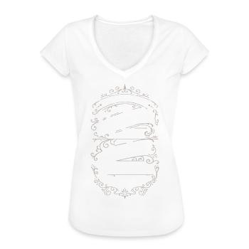 Stolze Chefin eines coolen Teams - Frauen Vintage T-Shirt - Weiß - Vorne