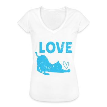 Yoga Yoga Damen Yoga outfit Yoga Sprüche - Frauen Vintage T-Shirt - Weiß - Vorne