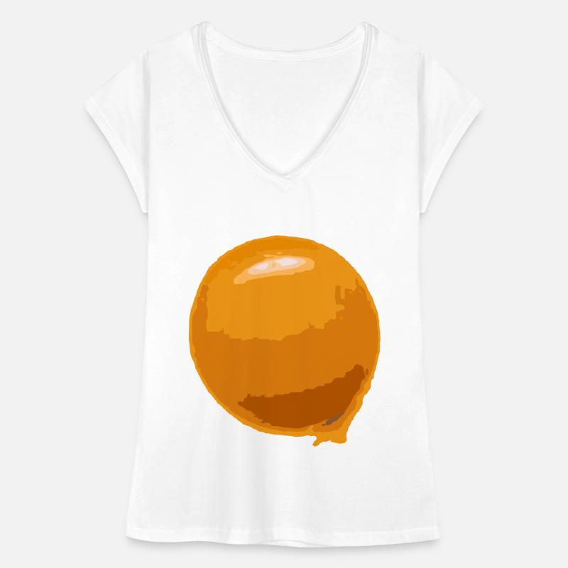 Spiegelei Kostüm Halloween Karneval Eigelb Dotter Frauen Vintage T-Shirt