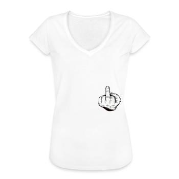 45 Geburtstag - Frauen Vintage T-Shirt - Weiß - Vorne