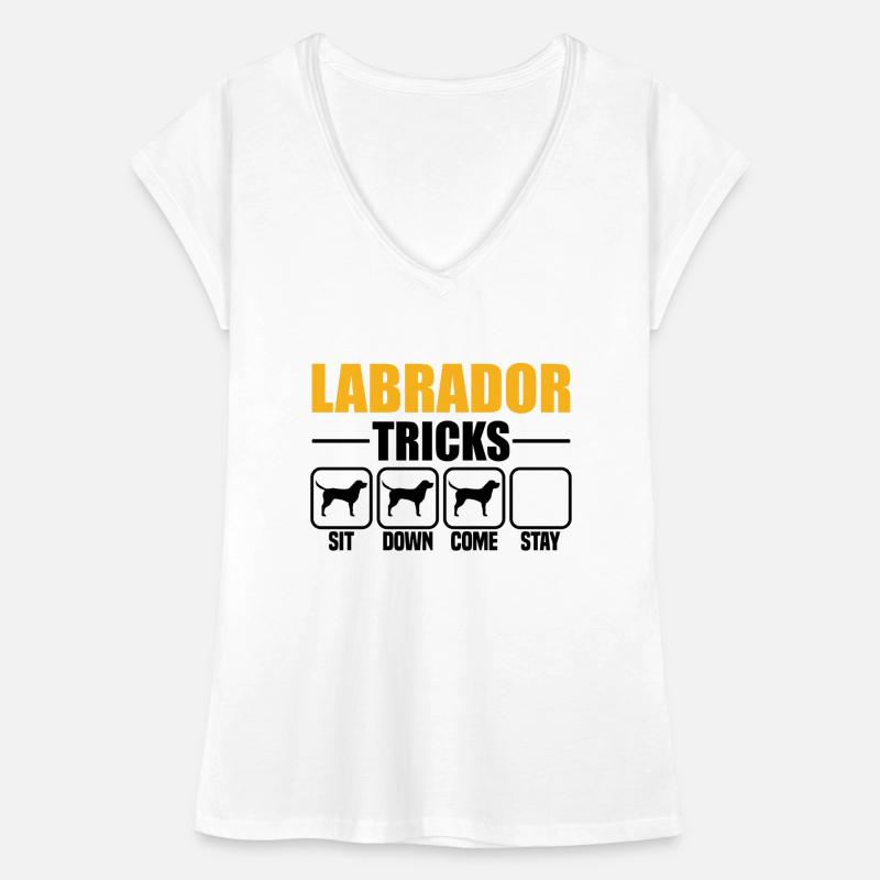 Astuces du Labrador T-shirt vintage Femme